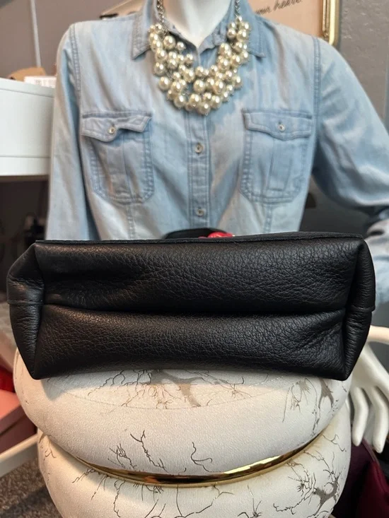 PLG Mini pebbled black Crossbody tote NEW - Picture 10 of 11